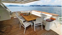 Eagles Nest -  Aft deck dining
